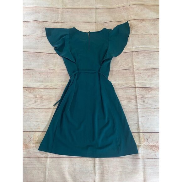 Loft Women's Green Slutter Sleeve Pull Over Dress - 2 - Picture 12 of 12